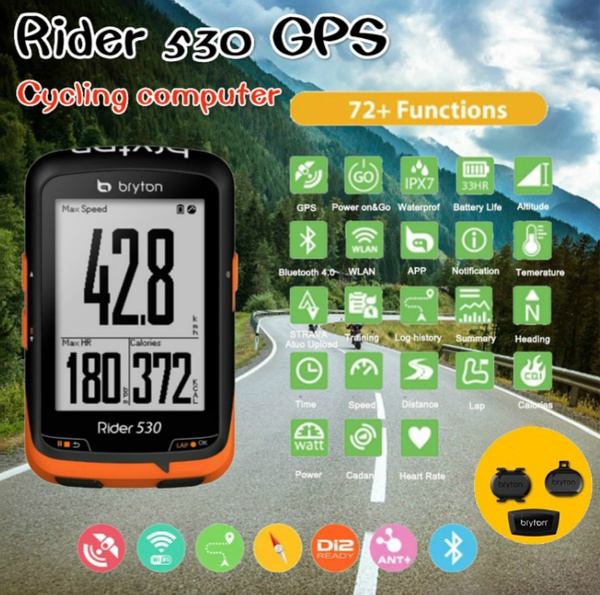 Bryton Rider 530 GPS Cycling Computer Enabled Bicycle/Bike