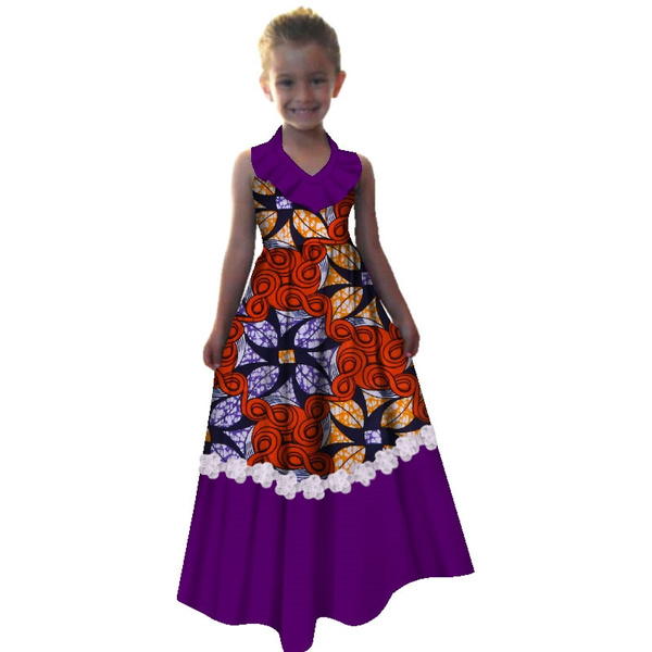 African traditional 2024 flower girl dresses