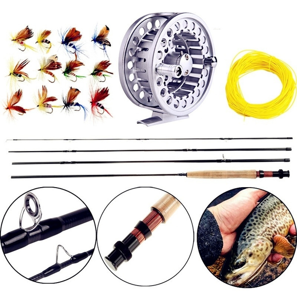 Sougayilang® Fly Fishing Rod Reel Combos Or Fly Fishing Rod Reel