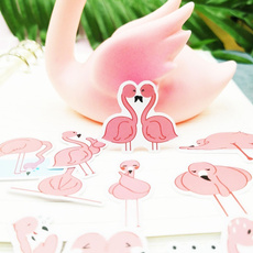 bulletjournal, cute, flamingo, Stickers