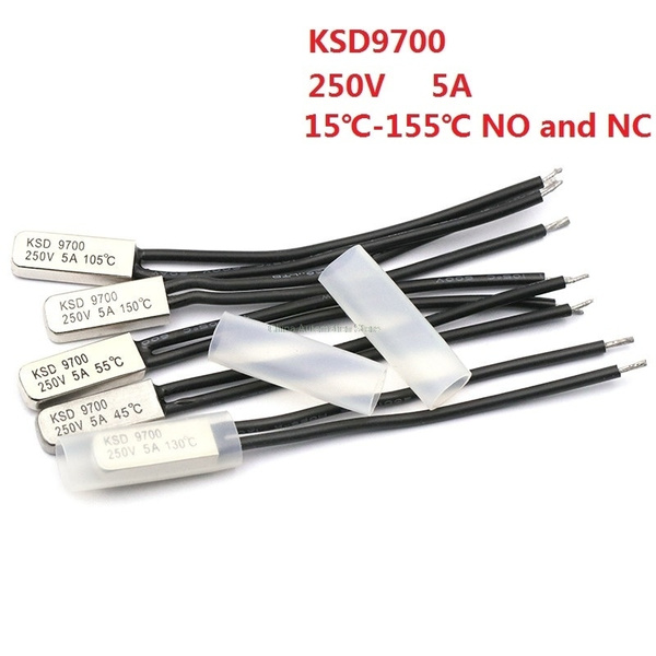 KSD9700 Normally Open 40°C Temperature Switch Thermostat Thermal Protector 