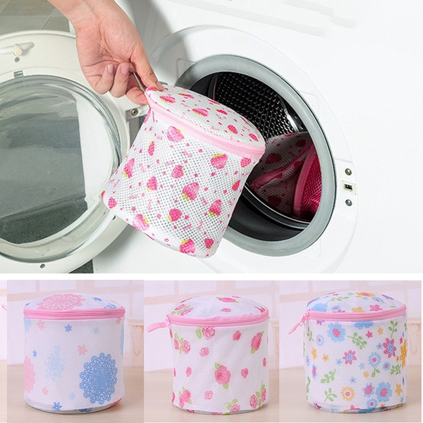 Generic Zippered Laundry Bag Washing Machine Bags For Underwear Bra Wash  Basket Polyester Mesh Laundry Kits Coarse/Fine Net Bra Bag 15-17cm @ Best  Price Online | Jumia Egypt