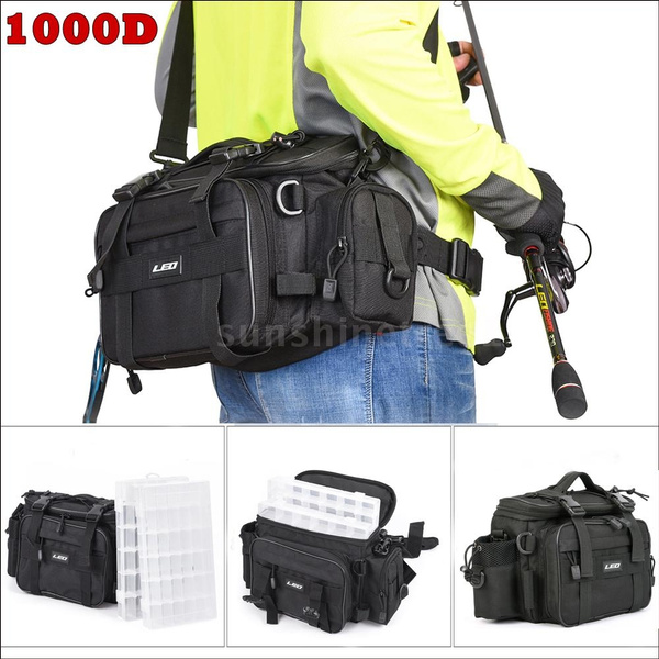 Multifunctional Fishing Tackle Bag With Lures And Gear Storage