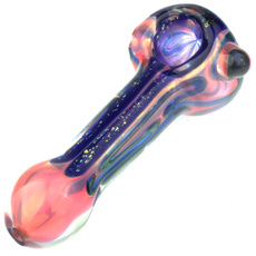colorchangingglassspoonpipe, purple, Glass, pyrexhandpipe
