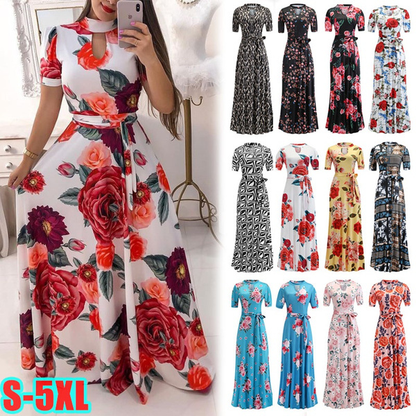 wish floral maxi dress