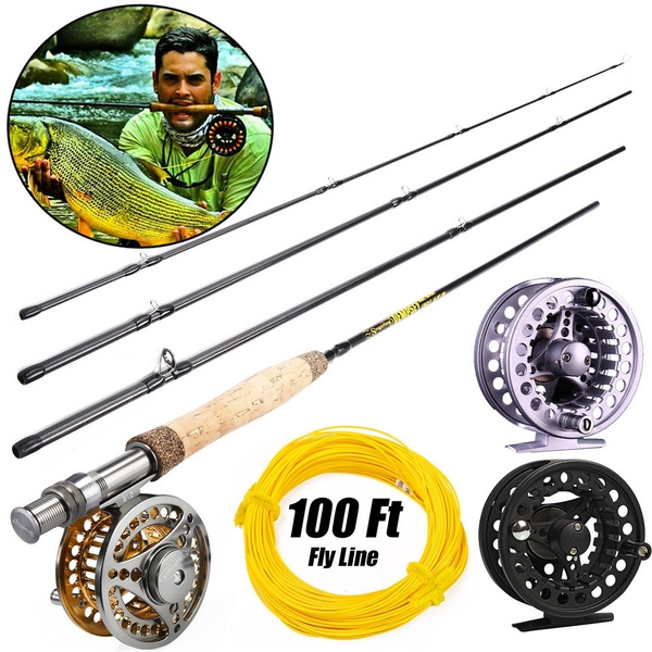 Sougayilang Fly Fishing Combo, Fishing Rod Reel Combos