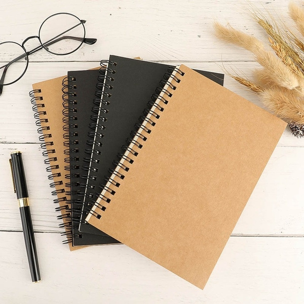 Supplies Spiral Bound School Stationery Notebook Crafts Sketchbook Art Paper 