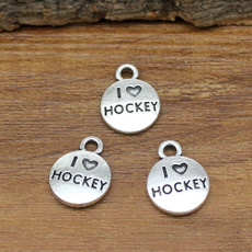 Antique, Love, Jewelry Supplies, hockeypendant