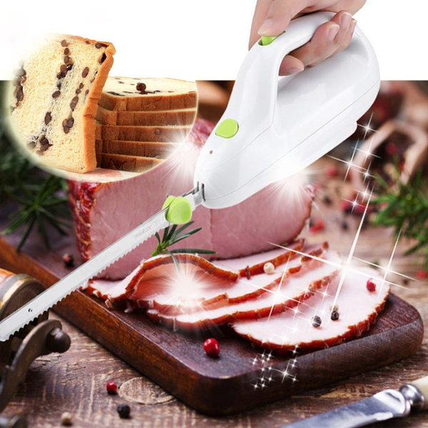 Hand-held Meat Slicer Bread Machine Kitchen Electric Tools Frozen Meat  Knife Saw European Automatic Kitchen, Bread, Turkey Knife, Toothed Blade  Cutting Tool