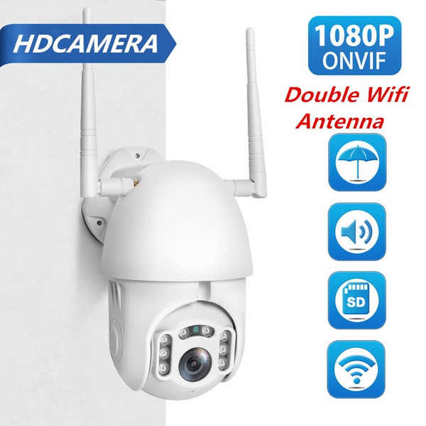 1080P 2MP WIFI IP Camera Wireless Outdoor CCTV PTZ HD Home Security IR Cam Dome 