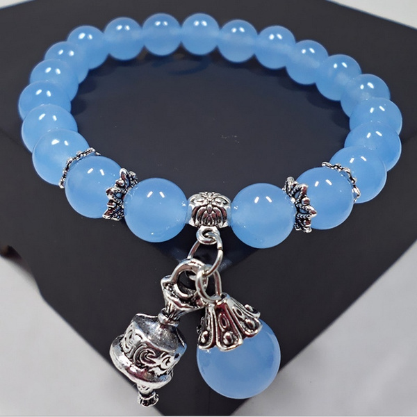 T. Jazelle Strength Gemstone Beaded Bracelet - QVC.com