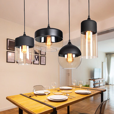 amber, led, lofts, abajur