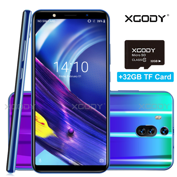 XGODY Mate RS ,Android 8.1 Smartphone ,5.99 Inch 8GB ROM 3G/2G