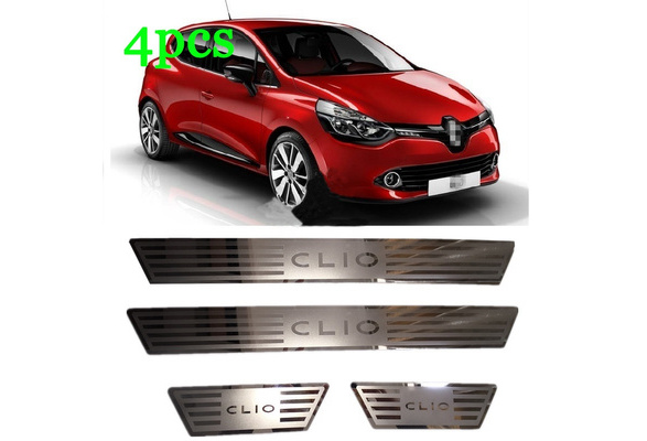For Renault Clio 4 2012-2018 Back Glass Rüzgarlık Triangle Chromium Styling  Car Accessories Easy Application Replacement Parts