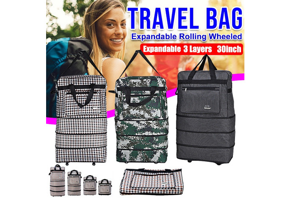 Travel bag expandable