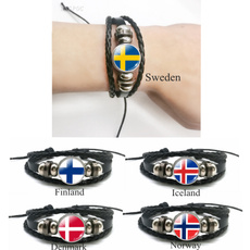 Bracelet, flagbracelet, flagjewelry, Jewelry