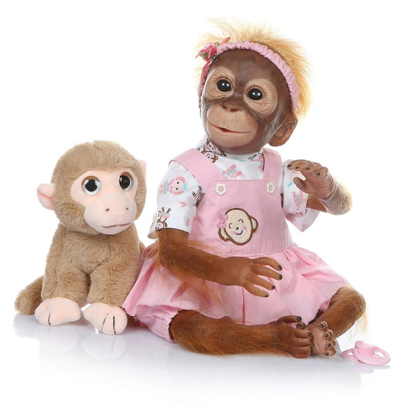 stuffed monkey for baby