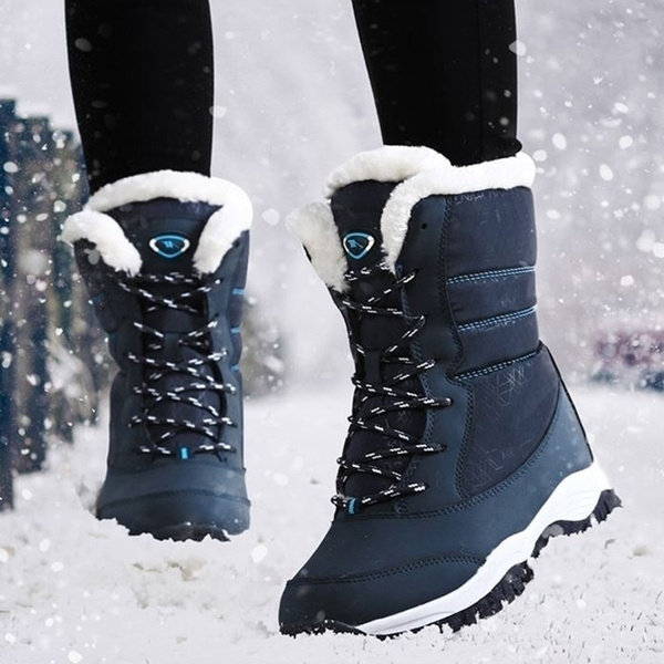Fashion Women Girls Winter Snow Boots Casual Indoor Outdoor Comfortable ...