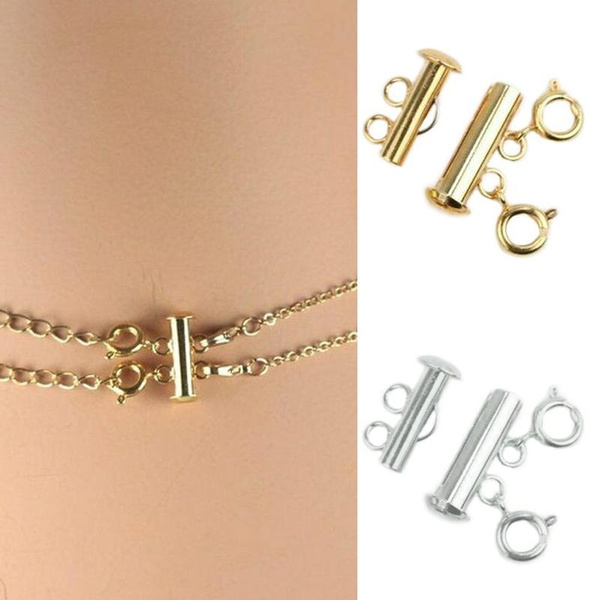 Necklace Layering Clasps Jewelry Layered Clasps for Bracelet Detangler