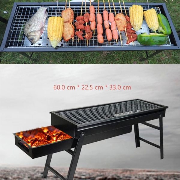 Portable Outdoor BBQ Grill Patio Camping Picnic Barbecue Stove