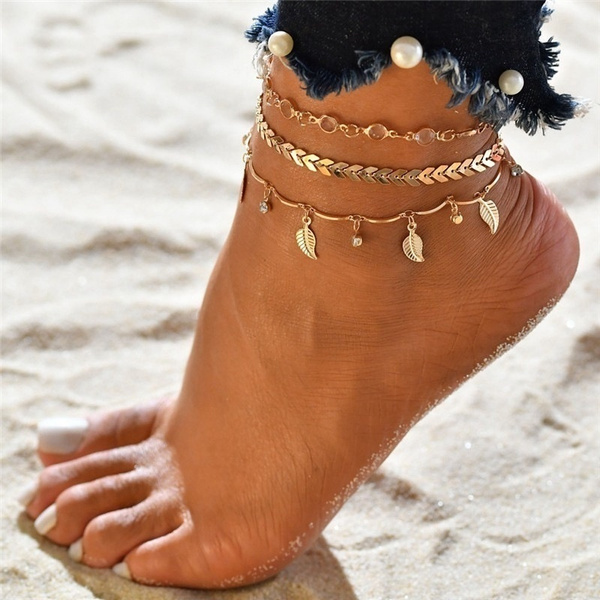 Anklets for deals large ankles