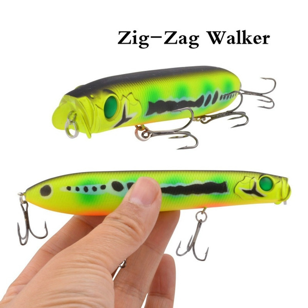 125mm/25g Topwater Lures Walk The Dog Hardbait Fishing Lure Popper Style