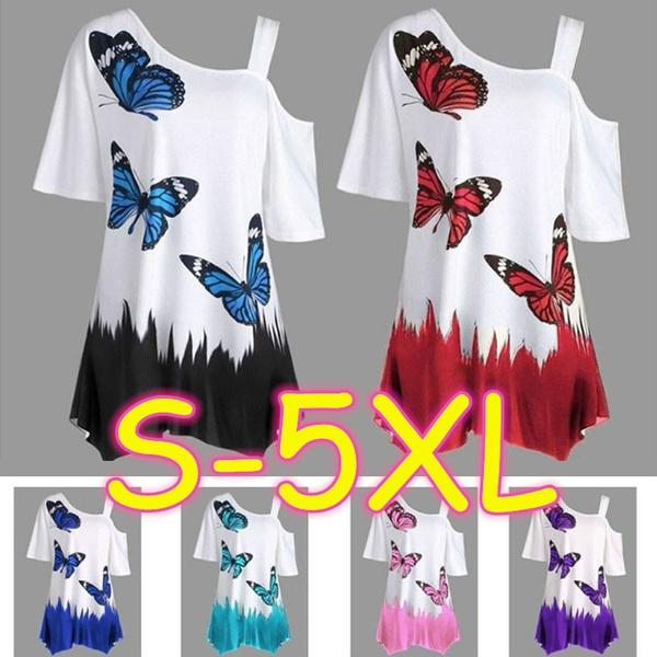 butterfly shirt plus size