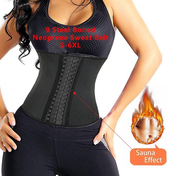 Sauna Effect Fat Burner Waist Trainer Sweat Belt