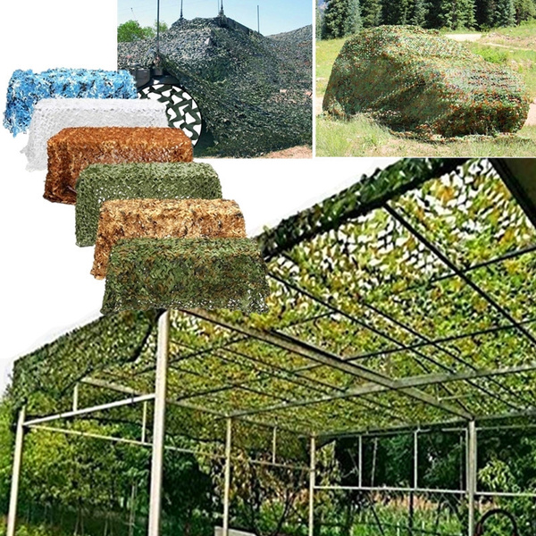 8 Colors Camouflage Sunshade Net Army Mesh Nets Lightweight Durable ...