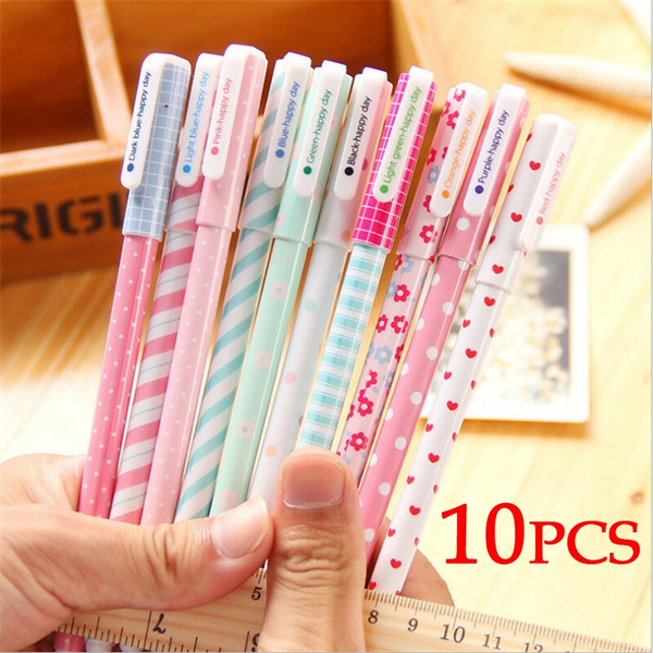 10PCS/SET Mixing Colorful Neutral Ball Pen Gel Fine Dot Cute Cartoon Pen Set Office School Supplies (Color: Multicolor)No Box ) | Wish 10PCS/SET Mixing Colorful Neutral Ball Pen Gel Fine Dot Cute Cartoon Pen Set Office School Supplies (Color: Multicolor)No Box ) | Wish