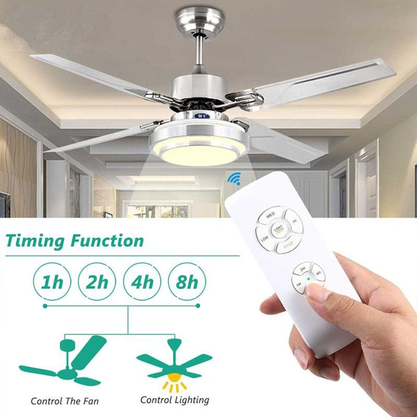 110 240v 30m Universal Ceiling Fan Light Lamp Remote Controller Kit Timing Wireless Control Receiver For Wish - Universal Remote For Ceiling Fan Light