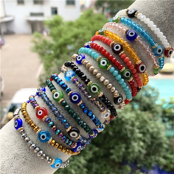 evil eye elastic bracelet