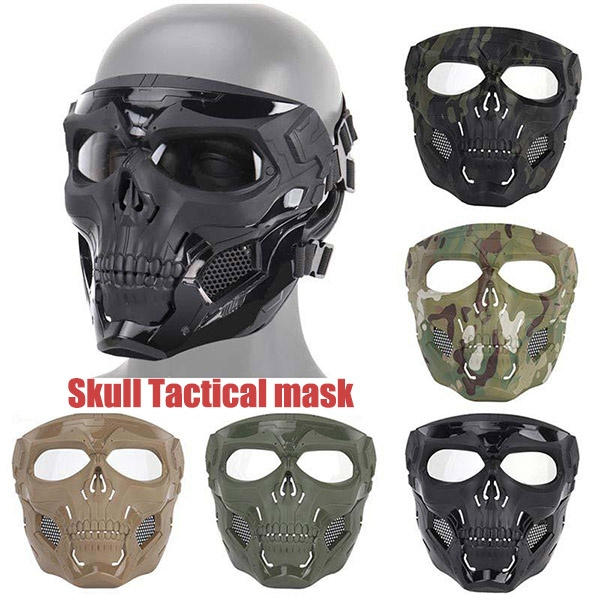 Mascara Airsoft Tactica Deporte Cosplay Halloween Skull 