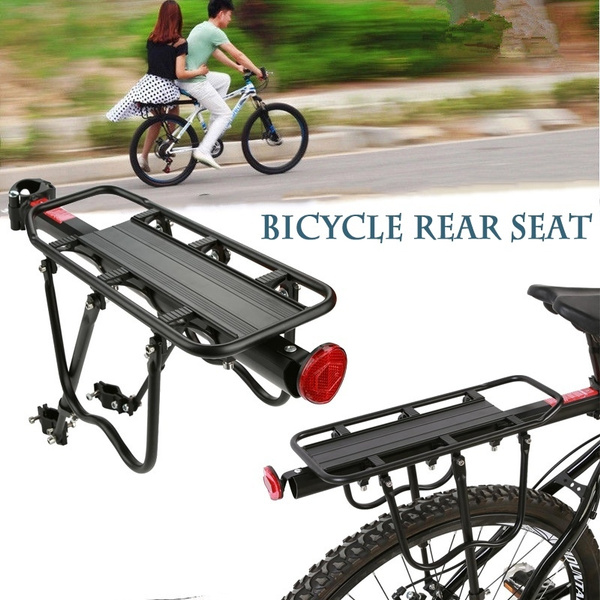 Mountain Bike Bicycle Rear Seat Luggage Shelf Rack Carrier Aluminum Cycling
