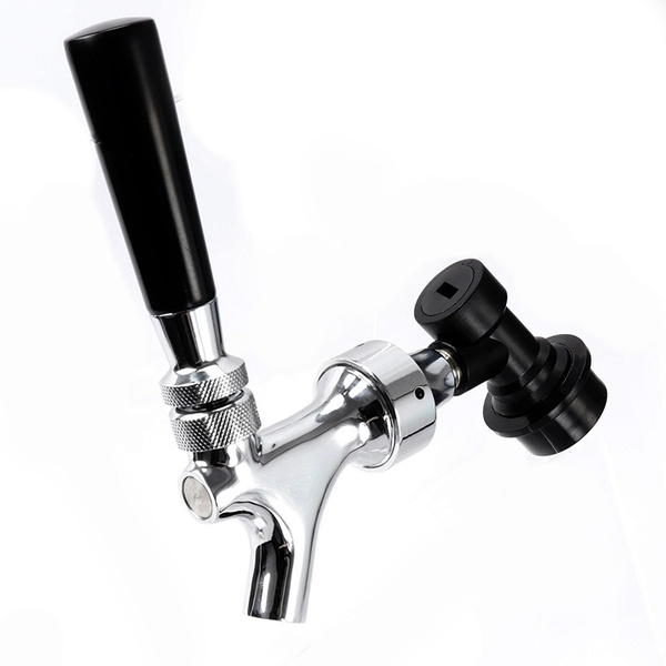 Homebrew Beer Tap Polished Chrome Draft Beer Faucet Keg Tap Kegerator