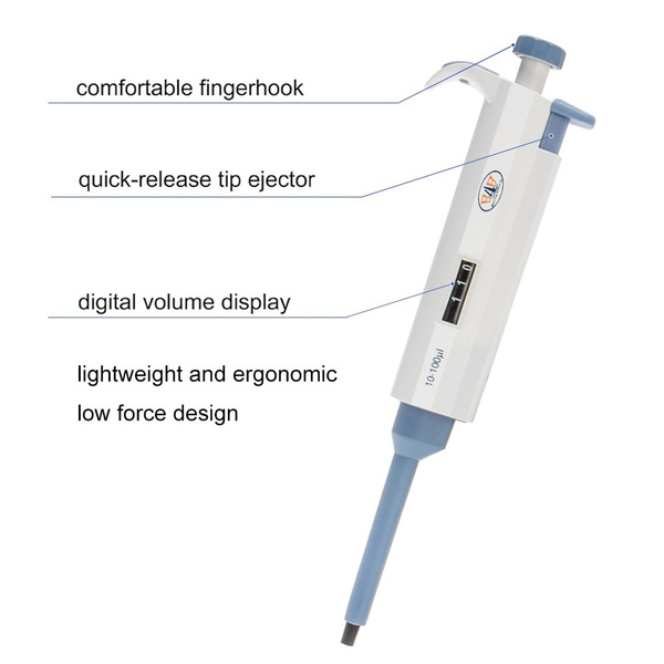 10-100ul Liquid Transfer Adjustable Micro Pipette Variable Pipet ...