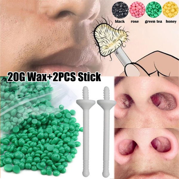 wax on nose