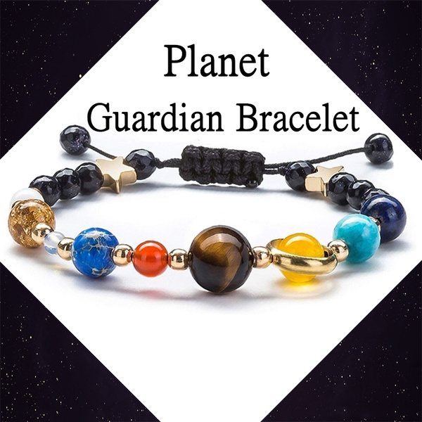 Blue Crystal Planet Bracelet – RawaJewels