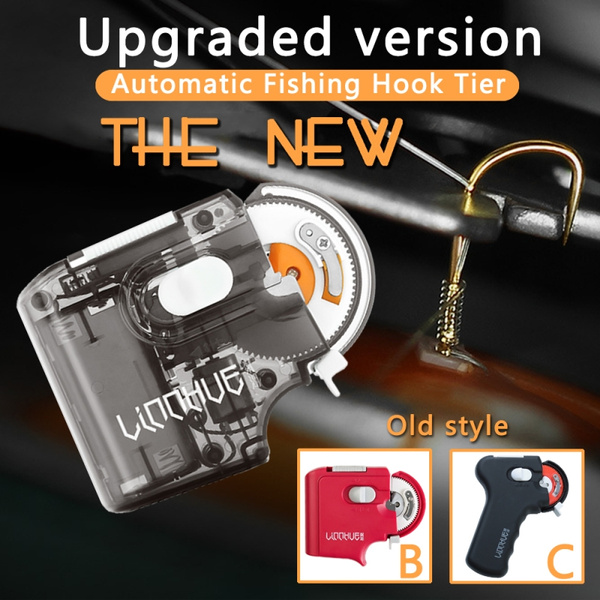 Details about / 1X Electric Fishing Knot Tying Tool Hooking Device Automatic Fishing Line Winder