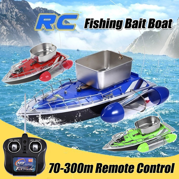 New Mini RC Wireless Fishing Lure Bait Boat Remote Control for Finding Fish