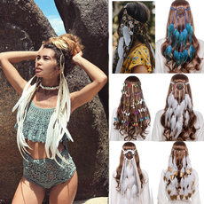 featherheaddre, butterflyheadpiece, Fashion, peacock