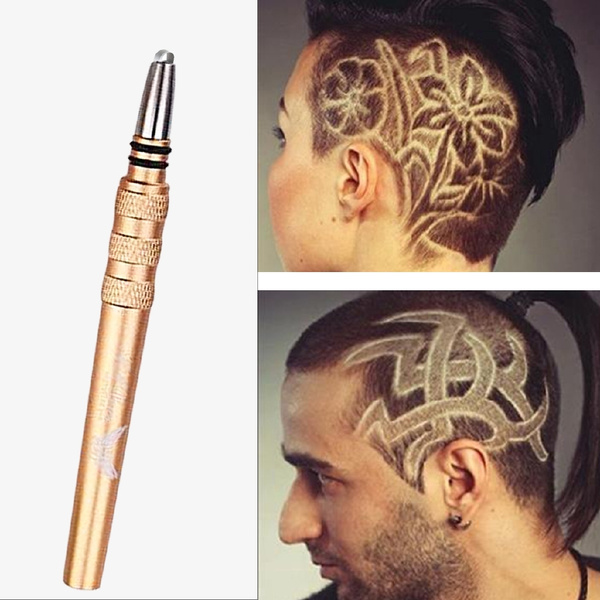 Hair Etching Pen Guide  Explore hair tattoo pen history, tips and use