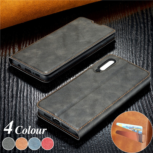 Ultra-thin Magnetic Leather Case for Samsung Galaxy A20e A20 A30 A40 A40s A50 A70 Coque Luxury Retro Wallet Flip Stand Card Slot Phone Cover | Wish