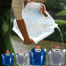 5L/10L Outdoors High Capacity Fold Water Bag  Vehicle-mounted Water Bag Camping Necessary