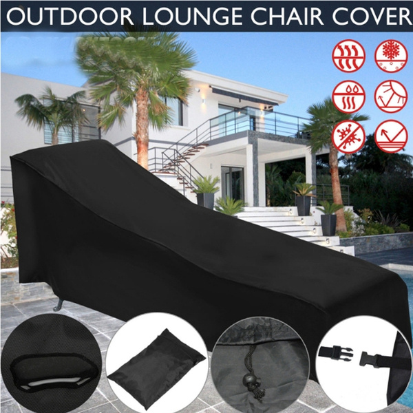 Waterproof Patio Chaise Lounge Cover, Chaise Lounge Patio Furniture Covers