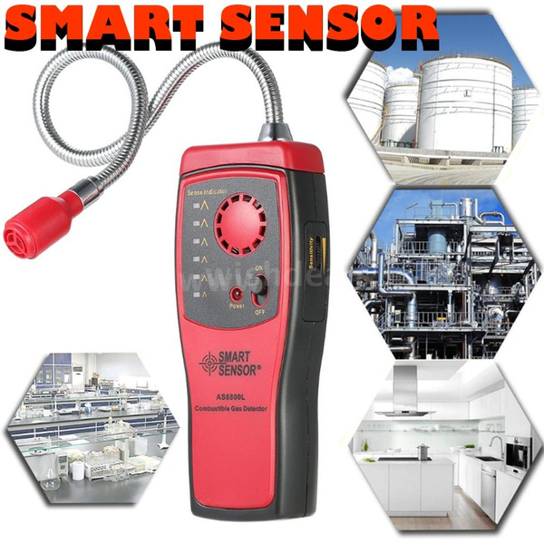 Combustible Gas Detector with SmartAlarm LED Indicator