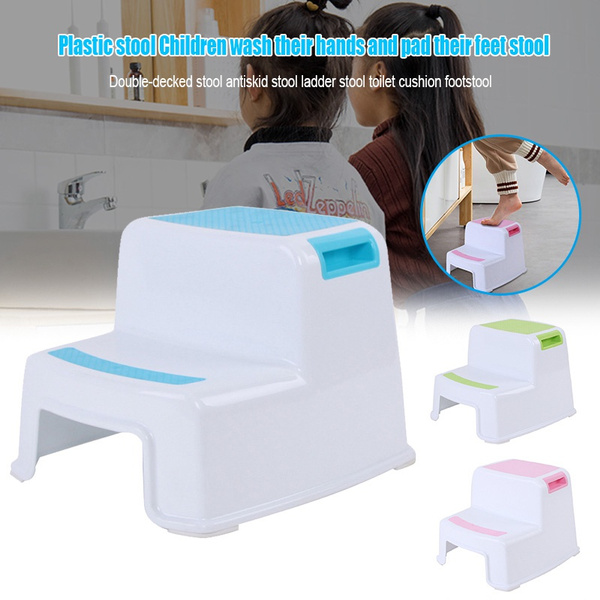 2 Step Stool Toddler Kids Stool Toilet Potty Training Slip Resistant   5d0a32b60956fa4f5a22ebfc Large 