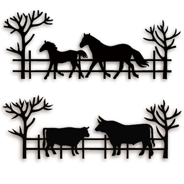 Metal Cutting Dies Country Life Horse Embossing Die Cut Stencil Template Making