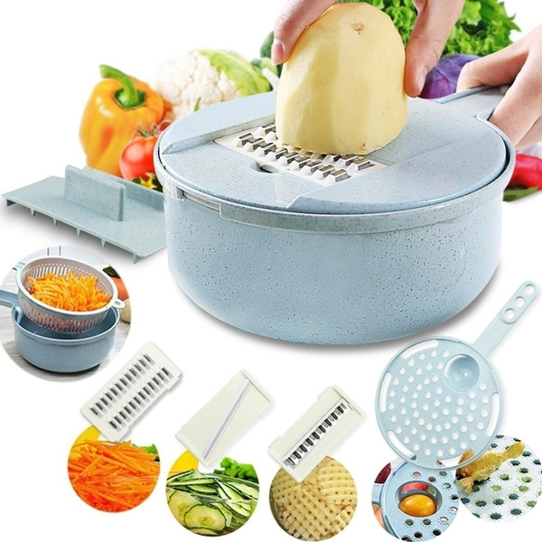 9 in 1 Vegetable Chopper Slicer, Vegetable Slicer and Chopper with