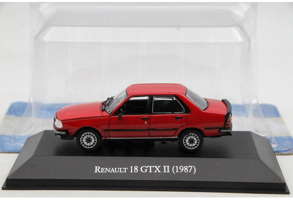 RENAULT 18 GTX II MK2 rot red 1987 Limousine Atlas IXO Altaya RAR 1:43